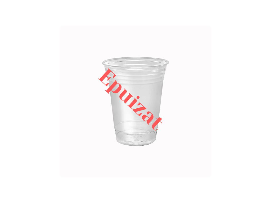 Pahar Pahar din plastic reciclat (Ø95mm) 500 ml- 50 Buc/Set - greenstic.ro