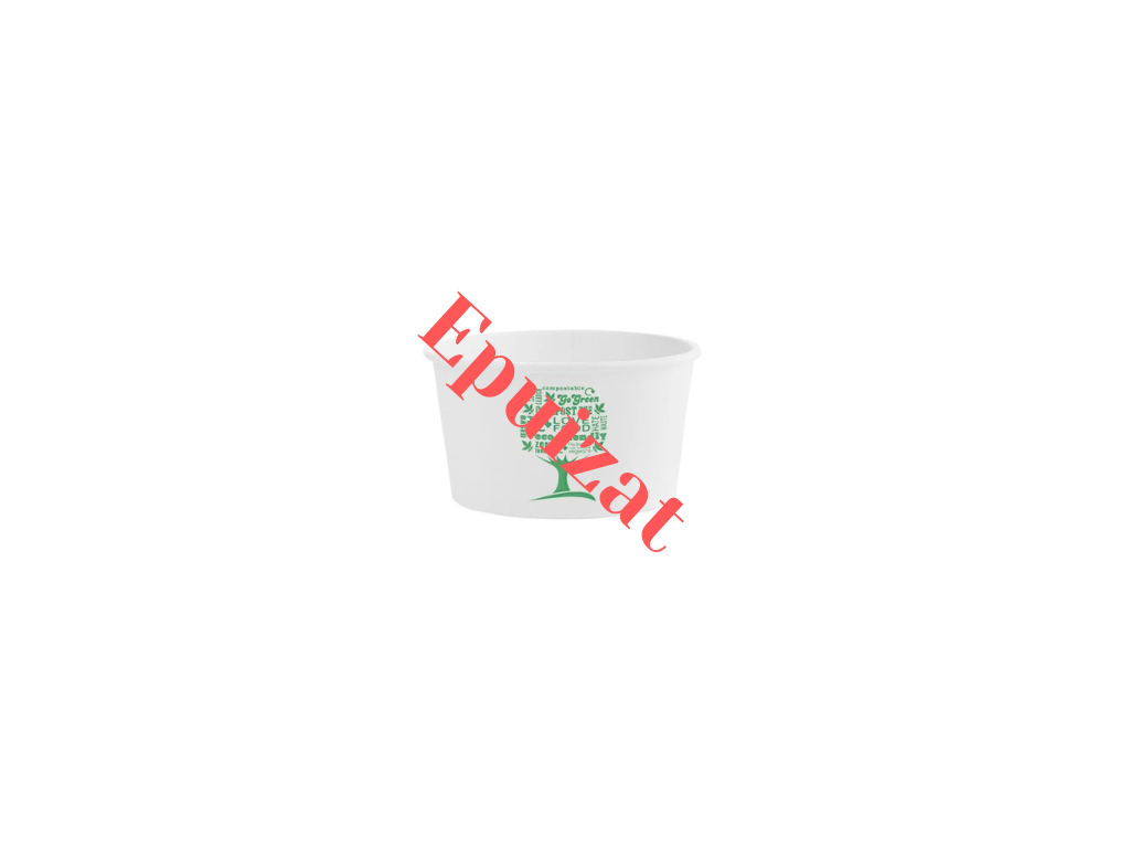 Bol supă Recipient pentru supă de 12 oz/340 ml 'Green Tea' - 25 Buc - greenstic.ro