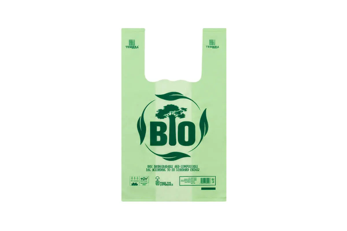  Pungă biodegradabilă (25x43cm) - 96 buc - greenstic.ro