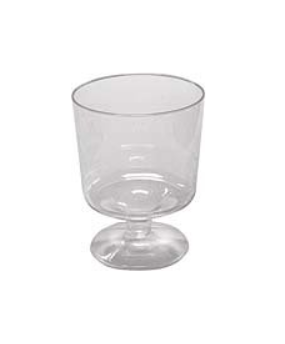 Pahar exlusiv Pahar din plastic pentru vin, transparent, 170 ml – 10 buc/pachet, PS - greenstic.ro