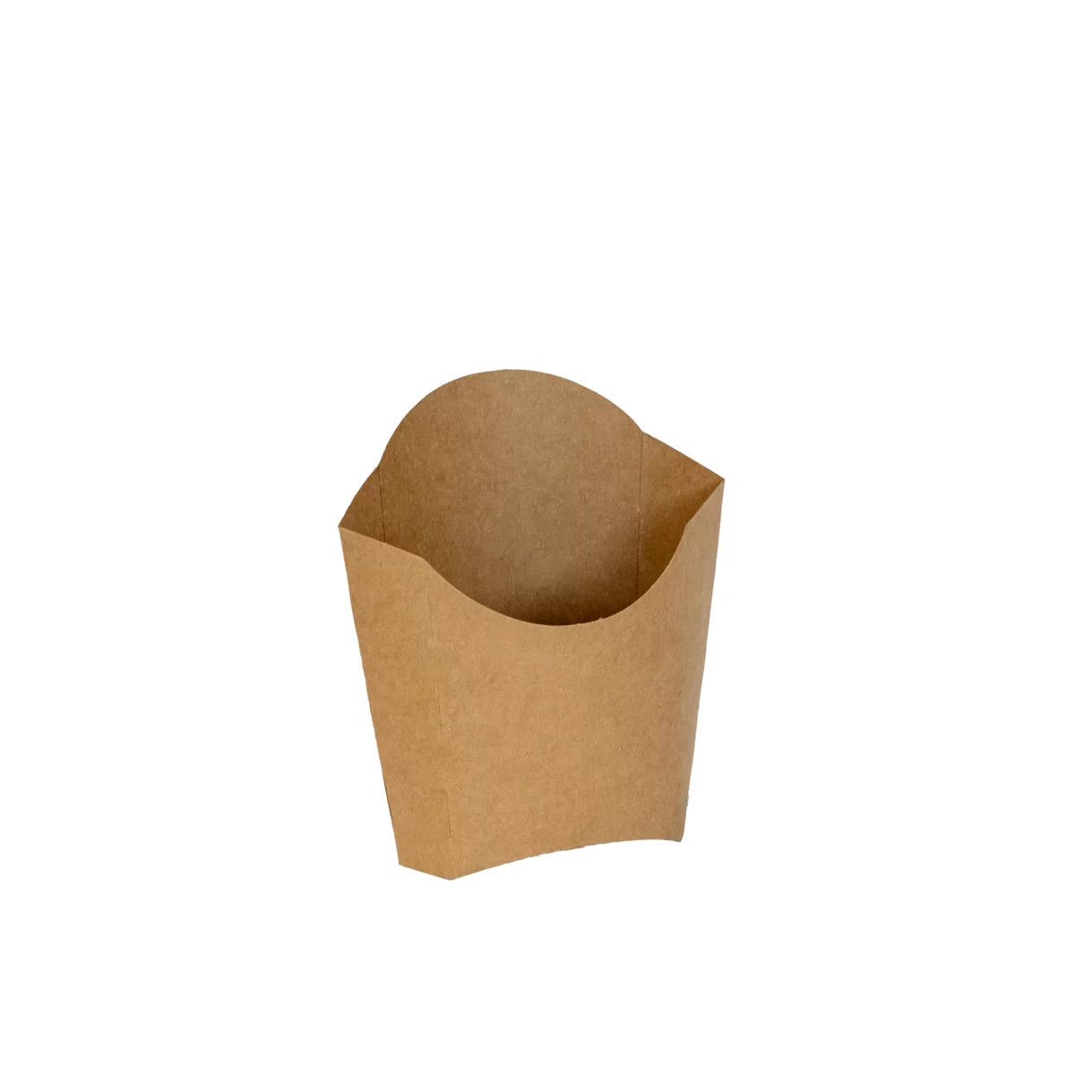 Street food Cutie kraft pentru cartofi pai 96x154x115 mm - 100 buc - greenstic.ro